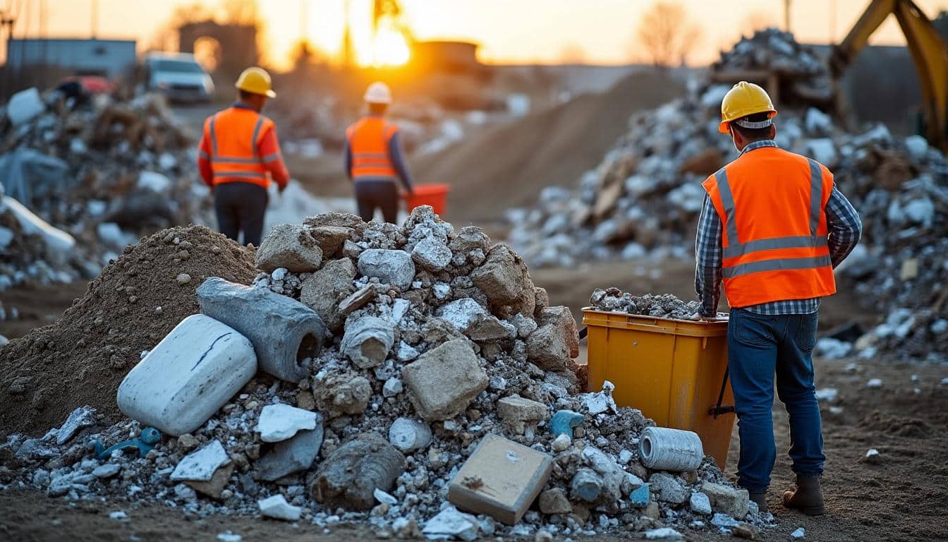 Illustration: Comprendre les différents types de déchets du BTP pour mieux les gérer