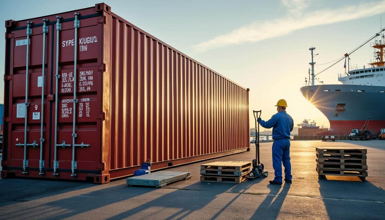 Illustration: Comprendre ce qu’est un conteneur maritime de 20 pieds : usages et dimensions