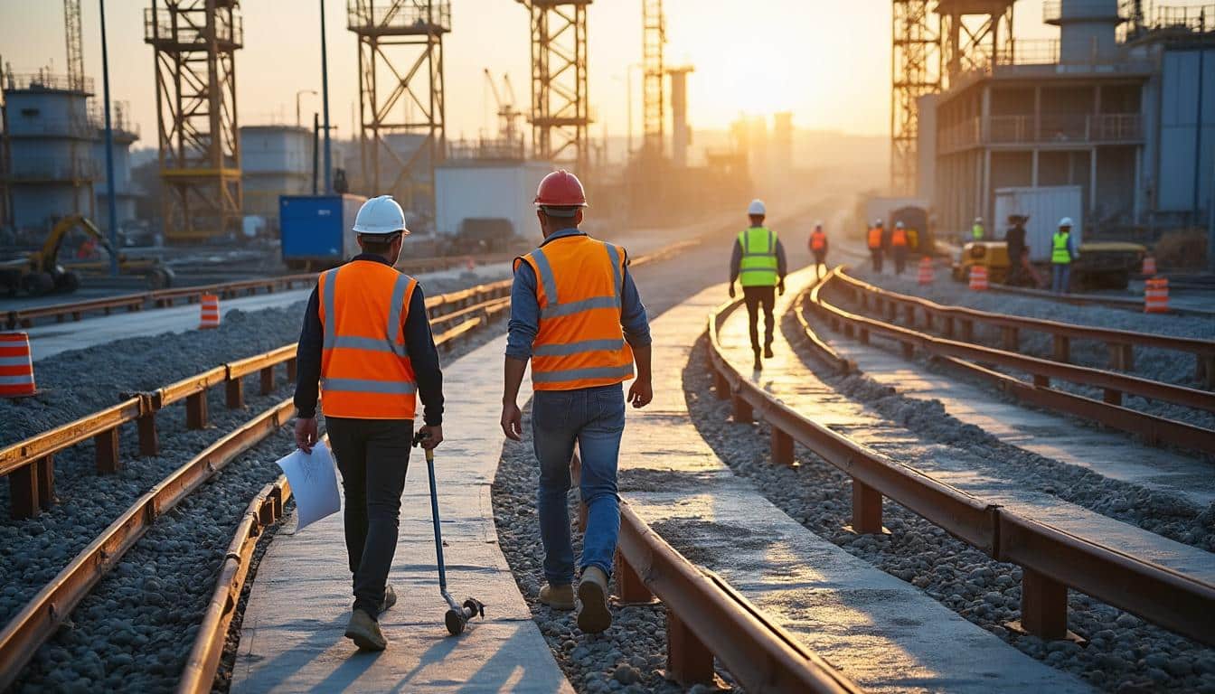 Illustration: Comprendre la notion de zone de trajet dans le BTP : définitions et distinctions clés