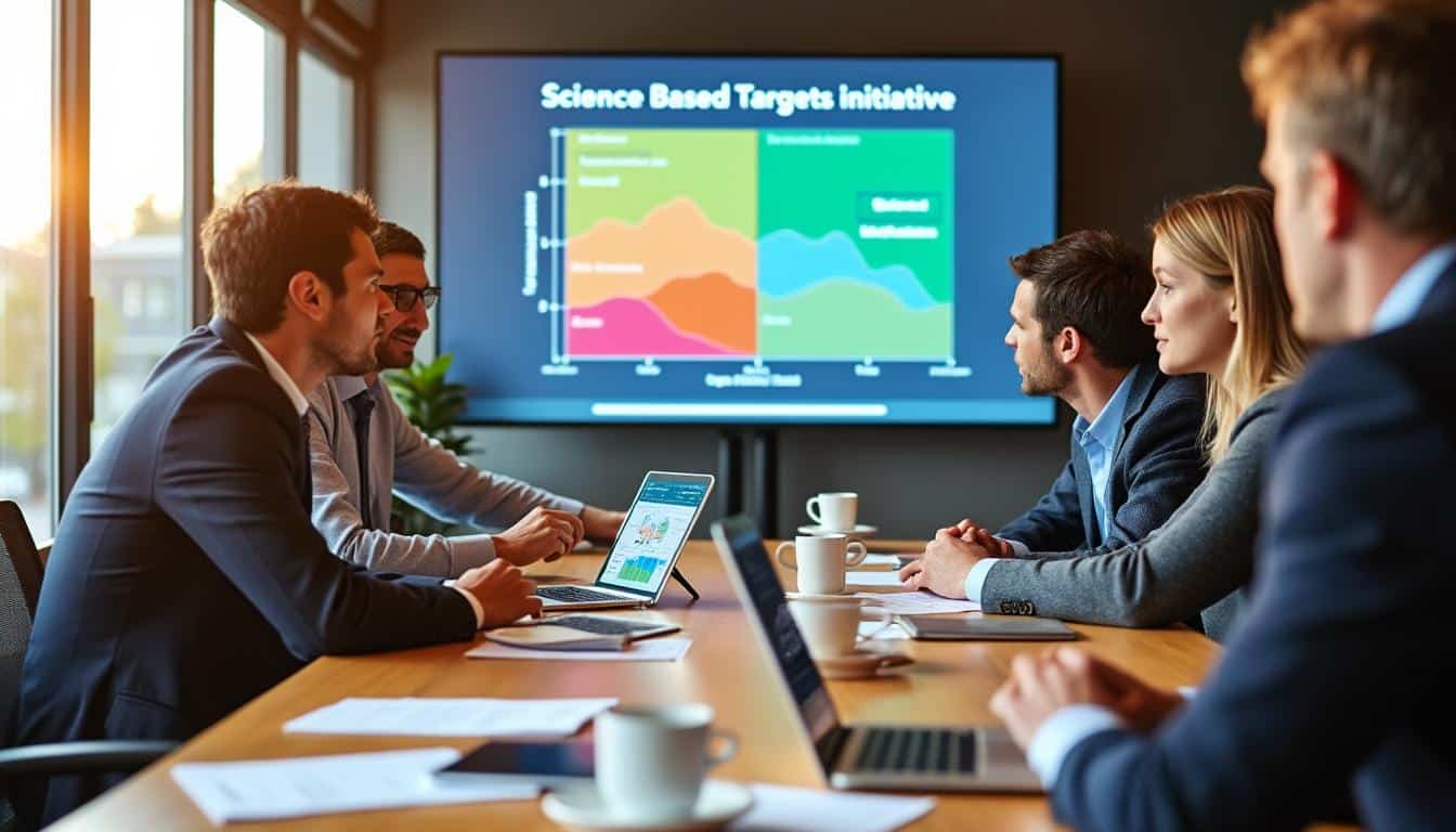 Illustration: Comprendre la Science Based Targets initiative : un cadre normatif pour décarboner