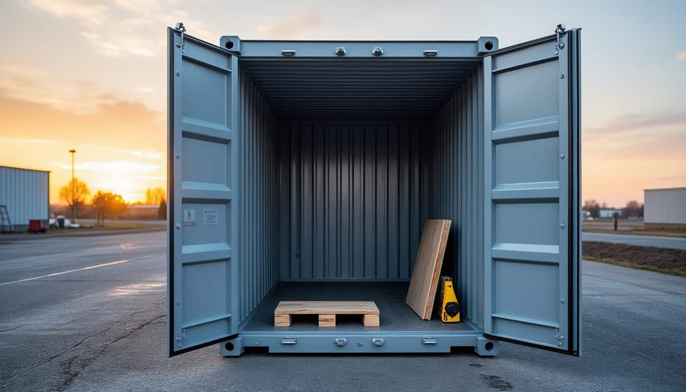 Illustration: Tout savoir sur les caractéristiques du container de 10 pieds