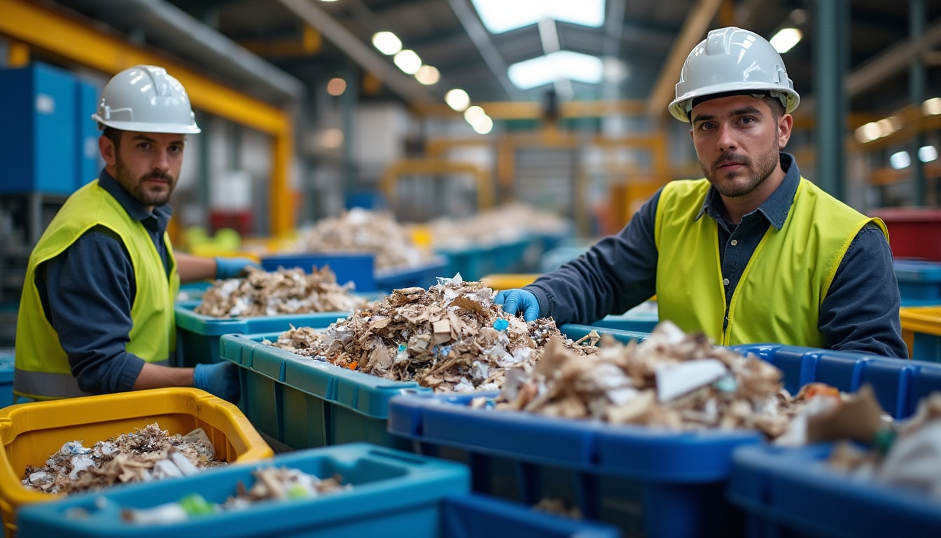 Illustration: Comprendre le rôle essentiel du centre de tri de Guéret dans la gestion des déchets