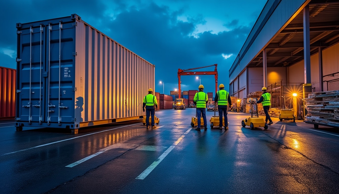 Illustration: Quelles sont les caractéristiques principales du container de 40 pieds ?