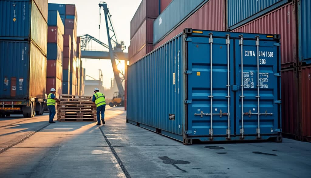 Poids du container 40 pieds : Guide complet pour bien gérer sa charge