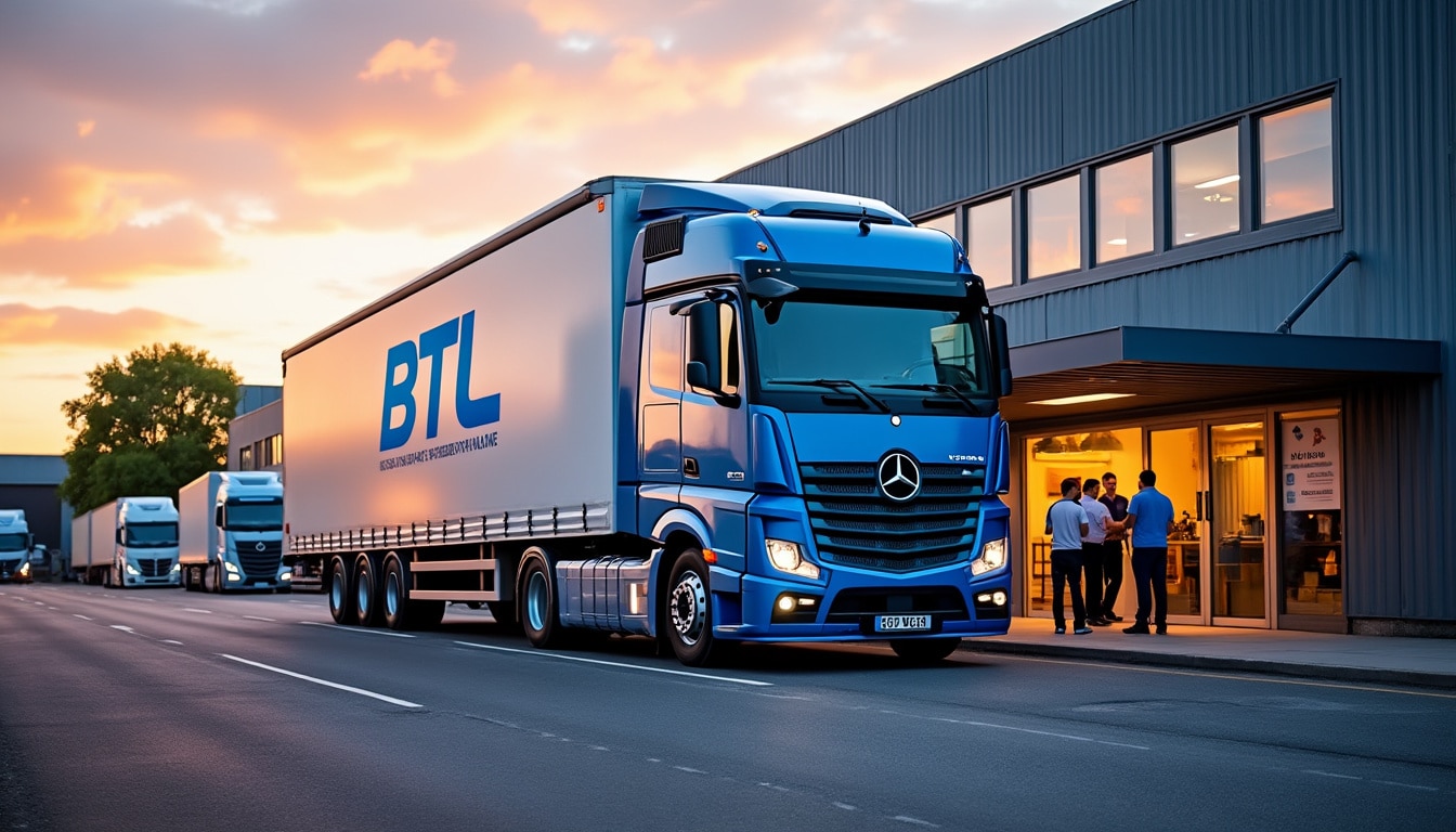 Illustration: Qui est la société BTL Transports implantée à Amiens ?
