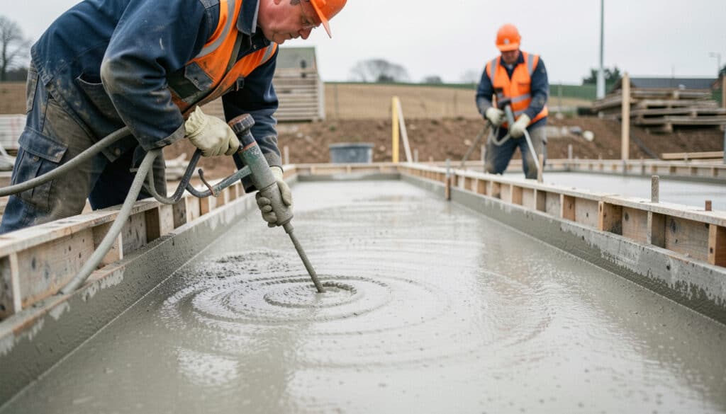 Vibrage du béton : méthode, outils et erreurs à éviter